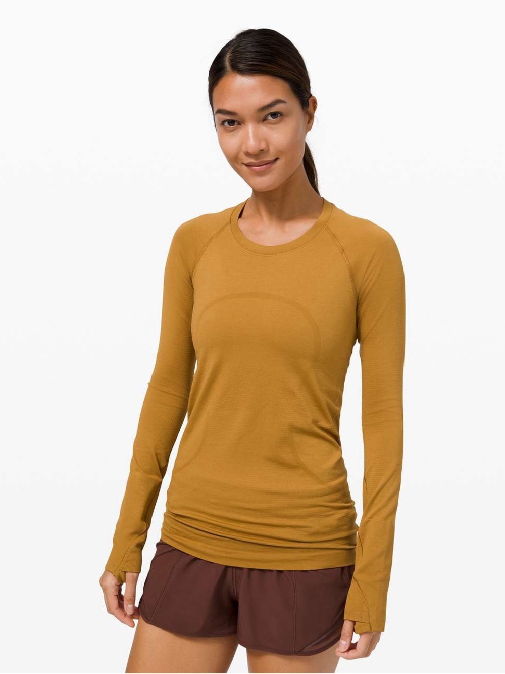 lululemon athletica Long Sleeve Crew Neck Top